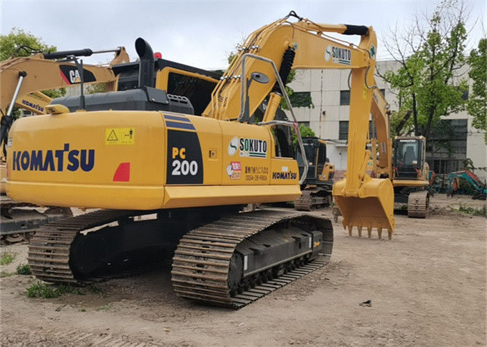 20 tonnellate di escavatore usato economico importato dal Giappone Komatsu Pc 200-8 Con buone prestazioni e basse ore di lavoro
