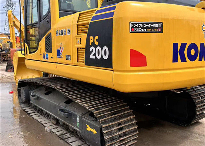 20 tonnellate di escavatore usato economico importato dal Giappone Komatsu Pc 200-8 Con buone prestazioni e basse ore di lavoro