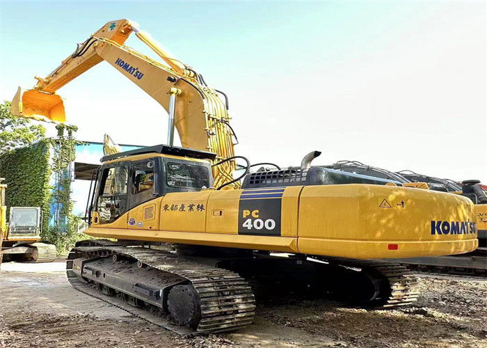 Giappone usato quasi nuovo scavatore crawler macchina di ristrutturazione Komatsu pc 400-7 scavatore in vendita
