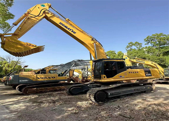 Giappone usato quasi nuovo scavatore crawler macchina di ristrutturazione Komatsu pc 400-7 scavatore in vendita