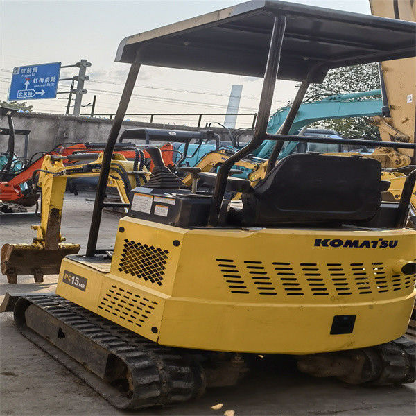 Pronto per il lavoro ed esperto utilizzato Giappone komatsu pc 15 MR in buone condizioni