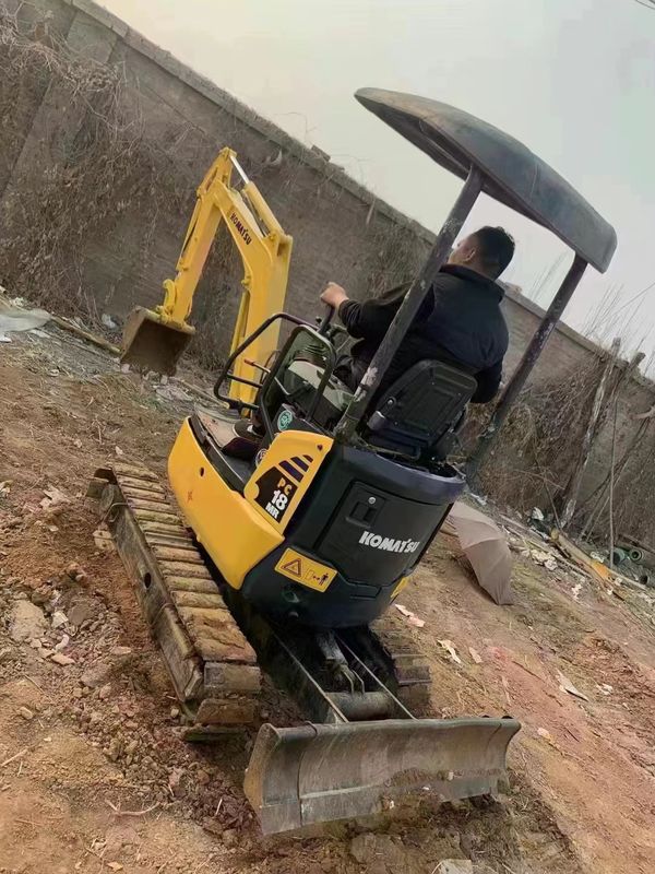 Macchine per il movimento di terra usate scavatore da 2 tonnellate mini scavatore di alta qualità Komatsu pc 18 MR