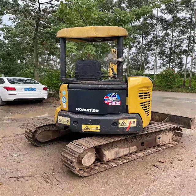 3 tonnellate giapponese di alta qualità Komatsu pc 30 MR escavatore a strisce con ore di lavoro ridotte