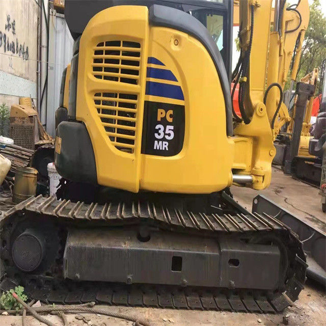 Prezzo basso 3 tonnellate giapponese importata Komatsu pc 35 MR escavatore a strisce con ore di lavoro ridotte