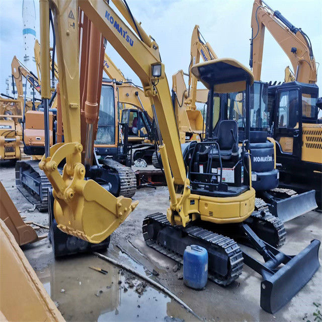 Prezzo basso 3 tonnellate giapponese importata Komatsu pc 35 MR escavatore a strisce con ore di lavoro ridotte