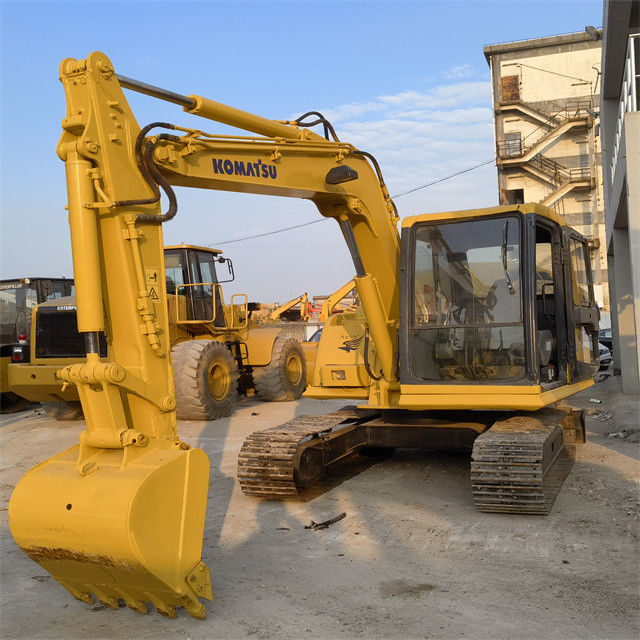Excavatore da 6,3 tonnellate di alta qualità giapponese importato Komatsu pc 55 MR con orario di lavoro ridotto