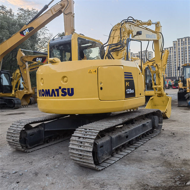 Utilizzo Komatsu pc128US escavatore a strisce dal Giappone in ottime condizioni pronto per la vendita