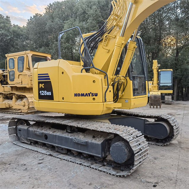 Utilizzo Komatsu pc128US escavatore a strisce dal Giappone in ottime condizioni pronto per la vendita