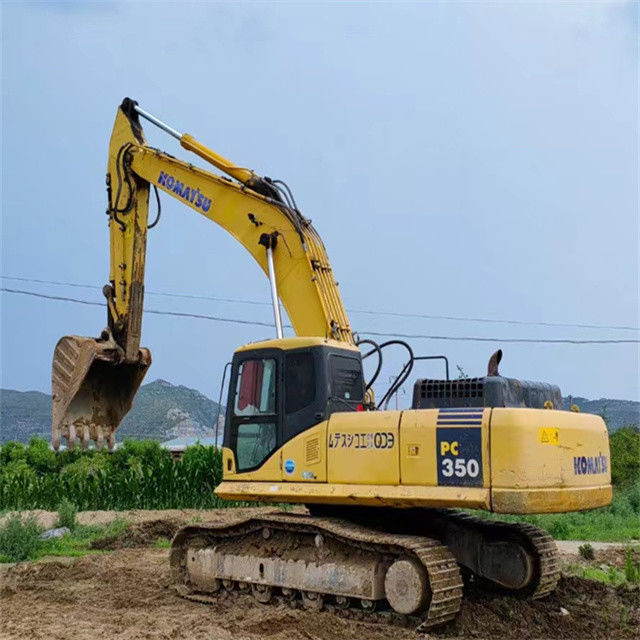 35 tonnellate quasi nuova importata dal Giappone macchina da scavo a strisce usata ristrutturata Komatsu pc 350-7