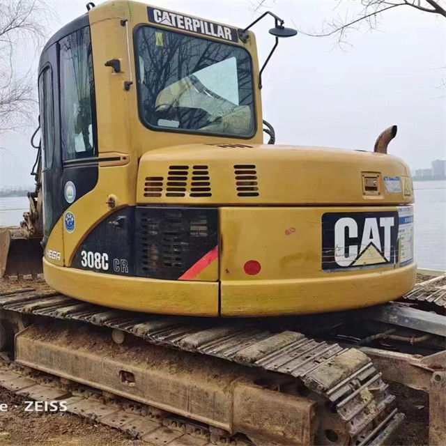 9 tonnellate pronte per il lavoro ed esperte usate Giappone importato CAT 308 C in buone condizioni