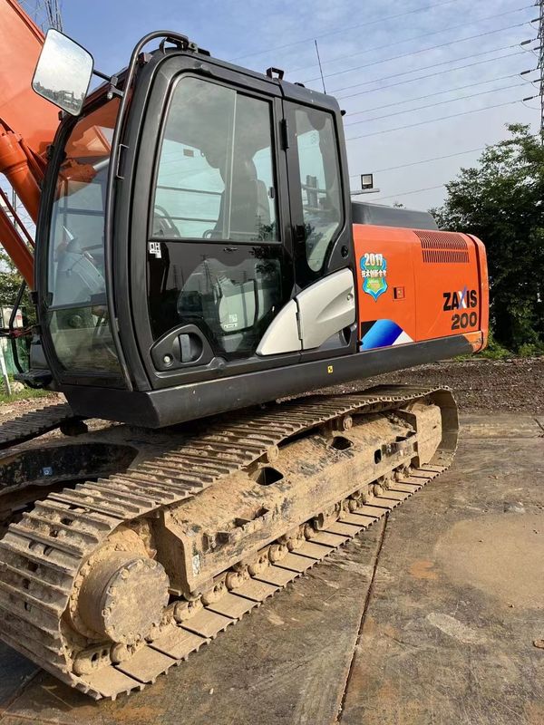 20 tonnellate di escavatore usato pronto per il lavoro e esperto usato Corea importato Hitachi 200-5A in buone condizioni