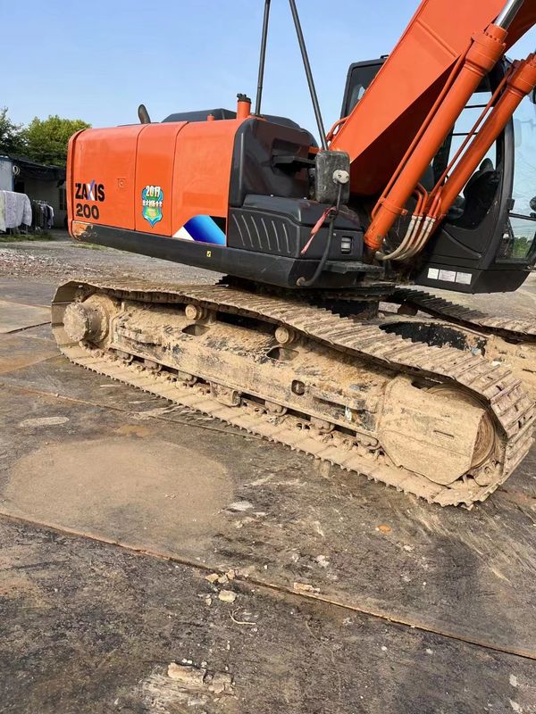 20 tonnellate di escavatore usato pronto per il lavoro e esperto usato Corea importato Hitachi 200-5A in buone condizioni