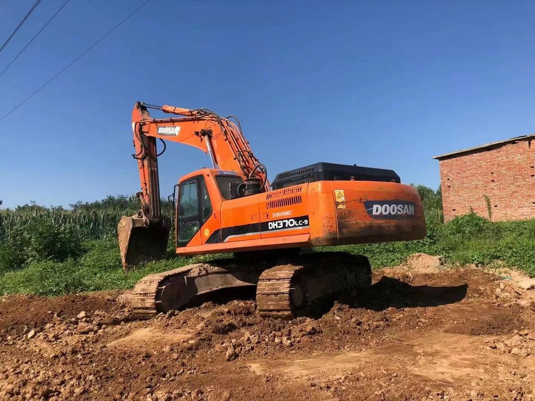 37 tonnellate pronta usata escavatore per il lavoro e esperto usato Corea importato DOOSAN DH370LC-9 in buone condizioni