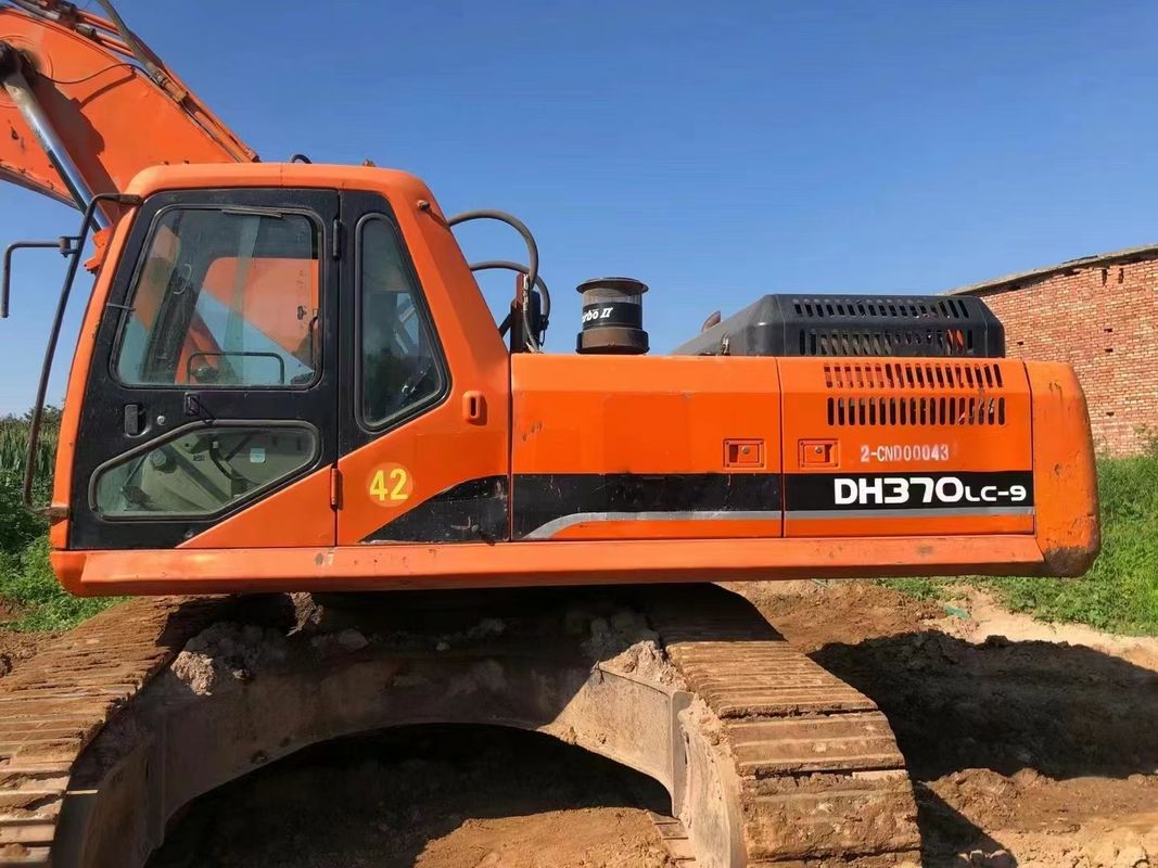 37 tonnellate pronta usata escavatore per il lavoro e esperto usato Corea importato DOOSAN DH370LC-9 in buone condizioni