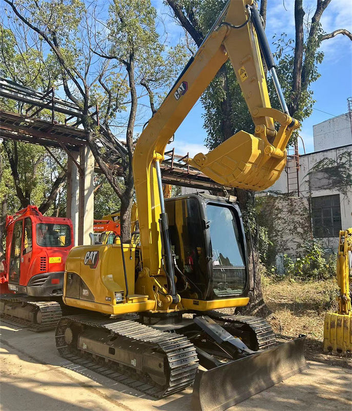 7 tonnellate quasi nuova macchina da scavo a strisce importata dal Giappone usata ristrutturazione CAT 307 D