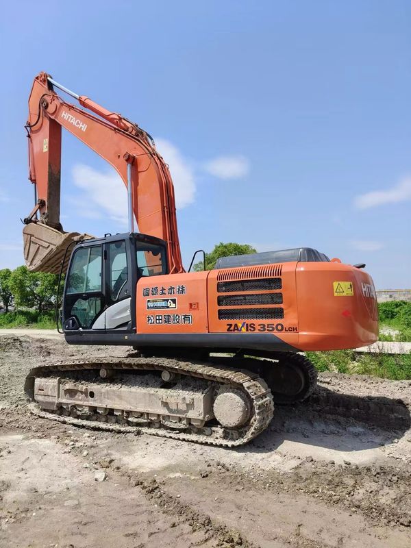 33.5 tonnellate pronte per il lavoro ed esperte usate giapponese importato Hitachi ZX 350H-5G in buone condizioni