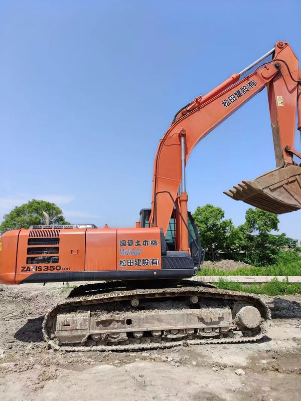 33.5 tonnellate pronte per il lavoro ed esperte usate giapponese importato Hitachi ZX 350H-5G in buone condizioni