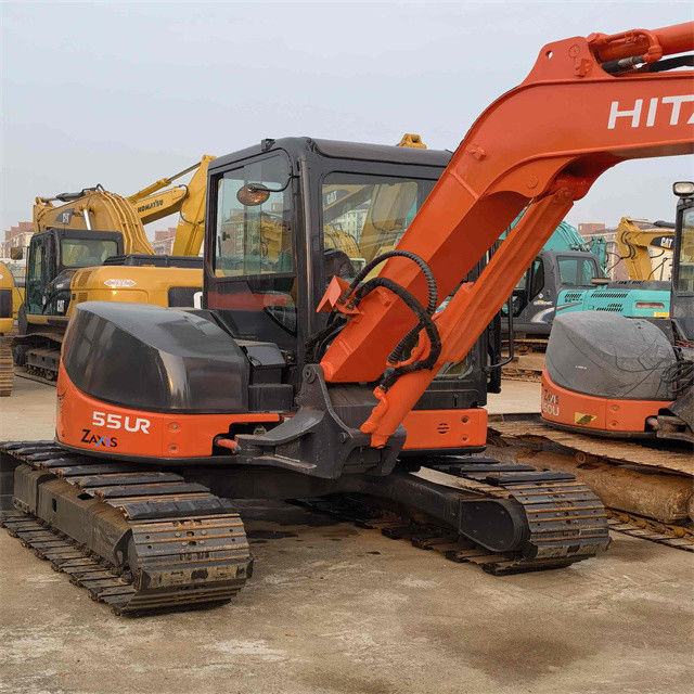 5 tonnellate pronte per il lavoro ed esperte usate Giappone importato Hitachi ZX 50 U-2 in buone condizioni