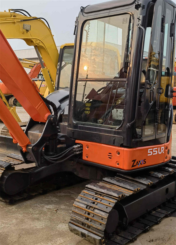 5 tonnellate pronte per il lavoro ed esperte usate Giappone importato Hitachi ZX 50 U-2 in buone condizioni