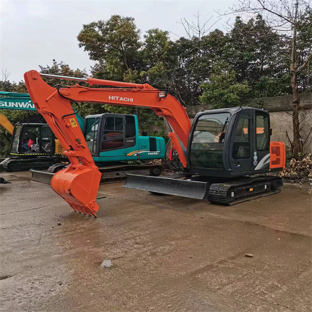6 tonnellate mini pronto usato escavatore per il lavoro e esperto usato Giappone importato Hitachi ZX 60 in buone condizioni
