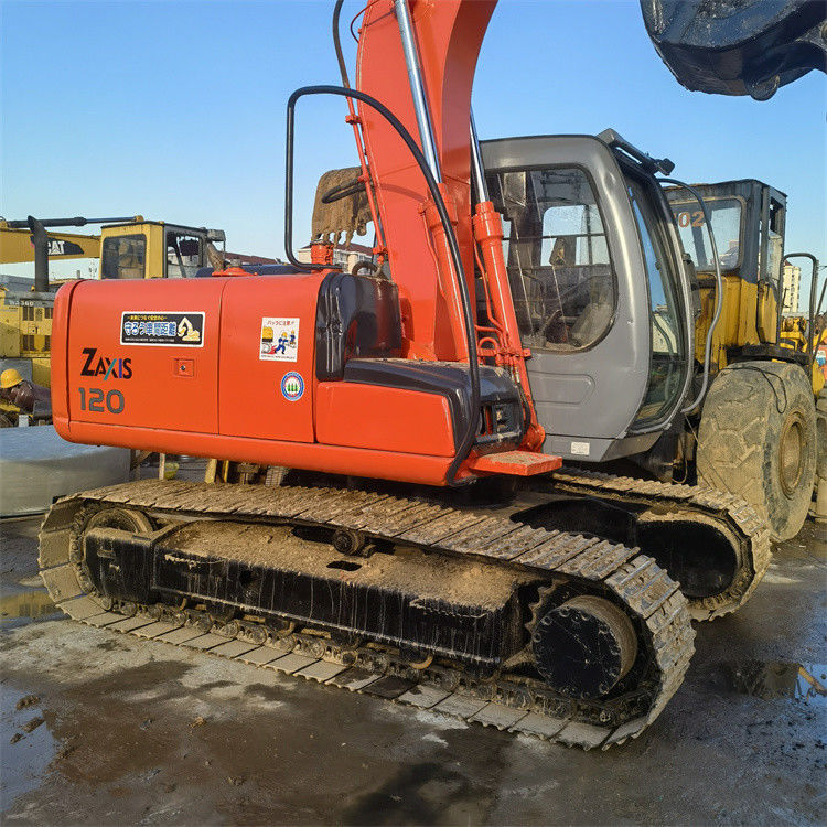 12.5 tonnellate di mini pronto per il lavoro ed esperto utilizzato Giappone importato Hitachi ZX 120 in buone condizioni