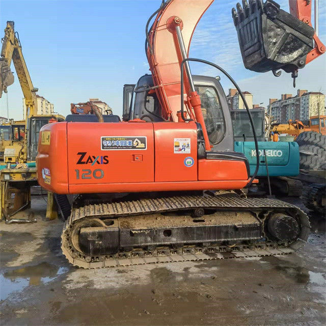 12.5 tonnellate di mini pronto per il lavoro ed esperto utilizzato Giappone importato Hitachi ZX 120 in buone condizioni