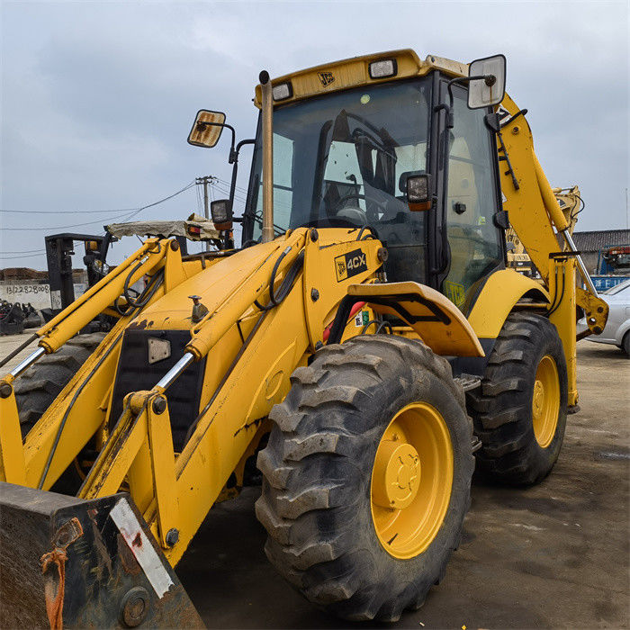 8 tonnellate Jcb 4cx retroescavatore escavatore usato Gran Bretagna 8.18t usato caricatore compatto