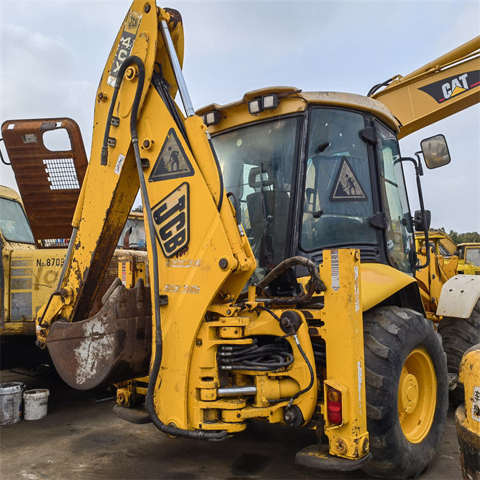 8 tonnellate Jcb 4cx retroescavatore escavatore usato Gran Bretagna 8.18t usato caricatore compatto