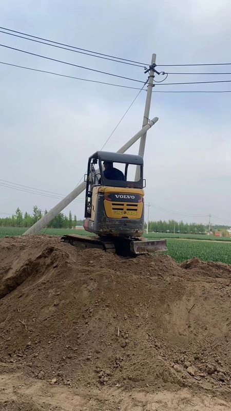 La Svezia ha importato un'escavatrice volvo EC18D di alta qualità quasi nuova.