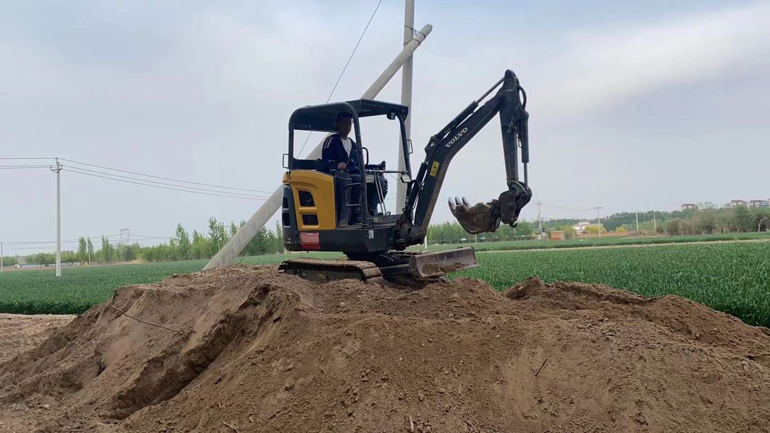 La Svezia ha importato un'escavatrice volvo EC18D di alta qualità quasi nuova.