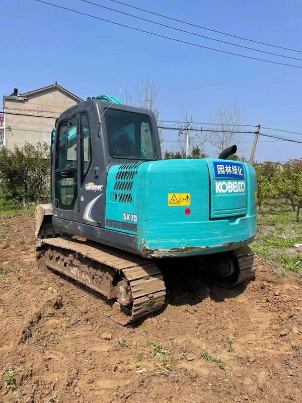 mini escavatore usato KOBELCO SK75-8 Escavatore Usato Potenza del motore 42kW