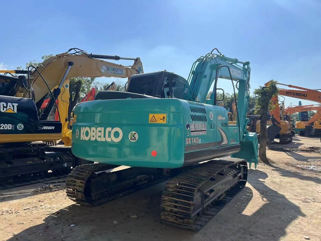 Escavatore di seconda mano Kobelco Sk140lc 8 Escavatore a trascinatore gru Peso 13,3 t