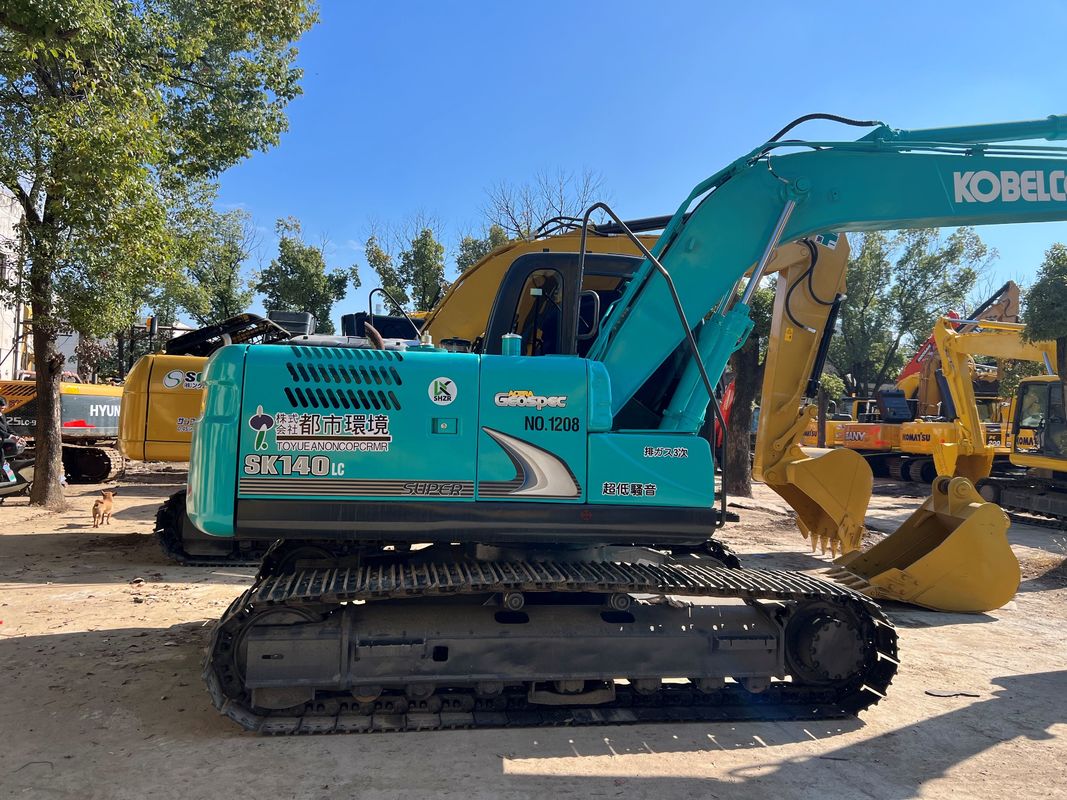 Escavatore di seconda mano Kobelco Sk140lc 8 Escavatore a trascinatore gru Peso 13,3 t