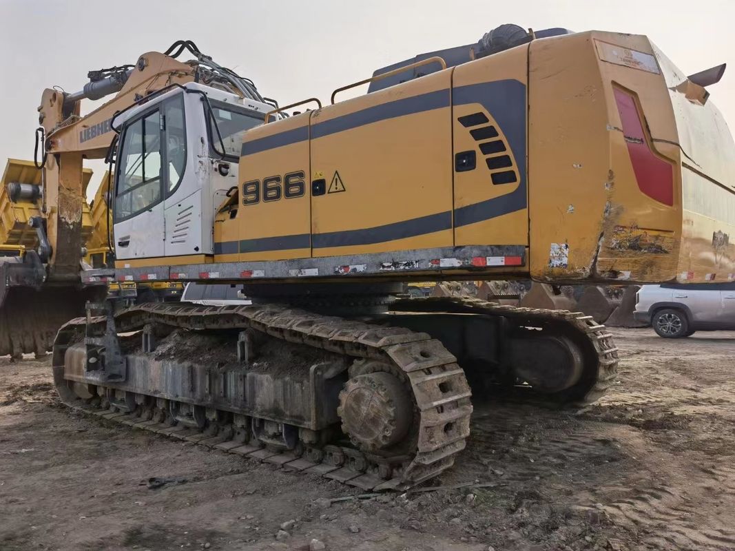 Liebherr R966 usato pronto per il lavoro e tedesco esperto importato in buone condizioni