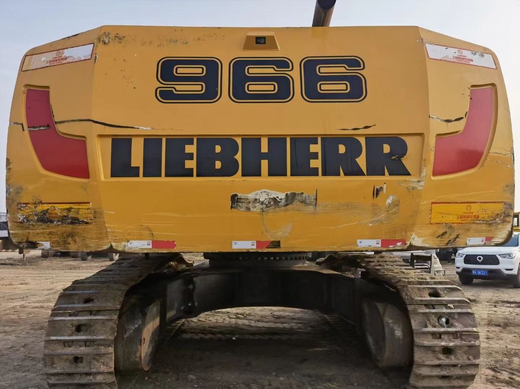 Liebherr R966 usato pronto per il lavoro e tedesco esperto importato in buone condizioni
