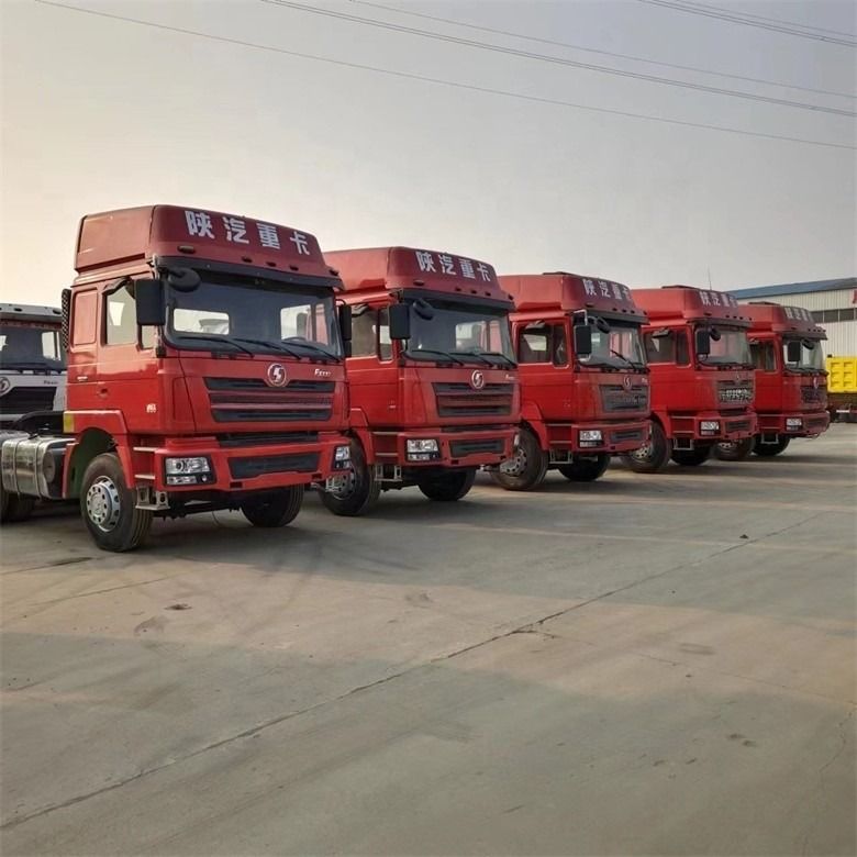 6*4 Shacman Used Truck Tractor con sistema elettronico di controllo della stabilità e touch screen