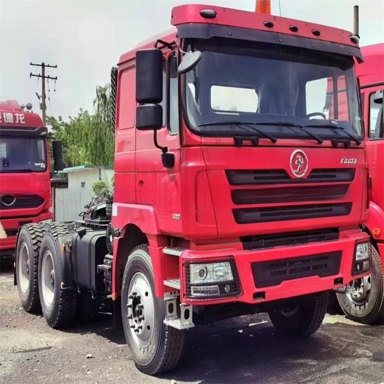 6*4 Shacman Used Truck Tractor con sistema elettronico di controllo della stabilità e touch screen