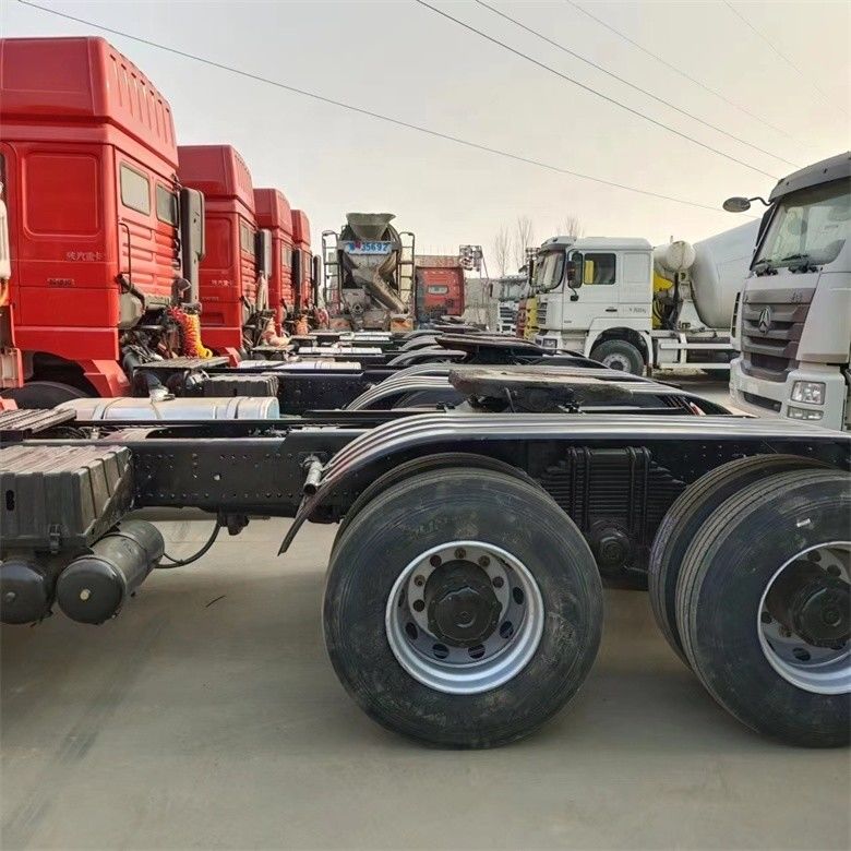 6*4 Shacman Used Truck Tractor con sistema elettronico di controllo della stabilità e touch screen