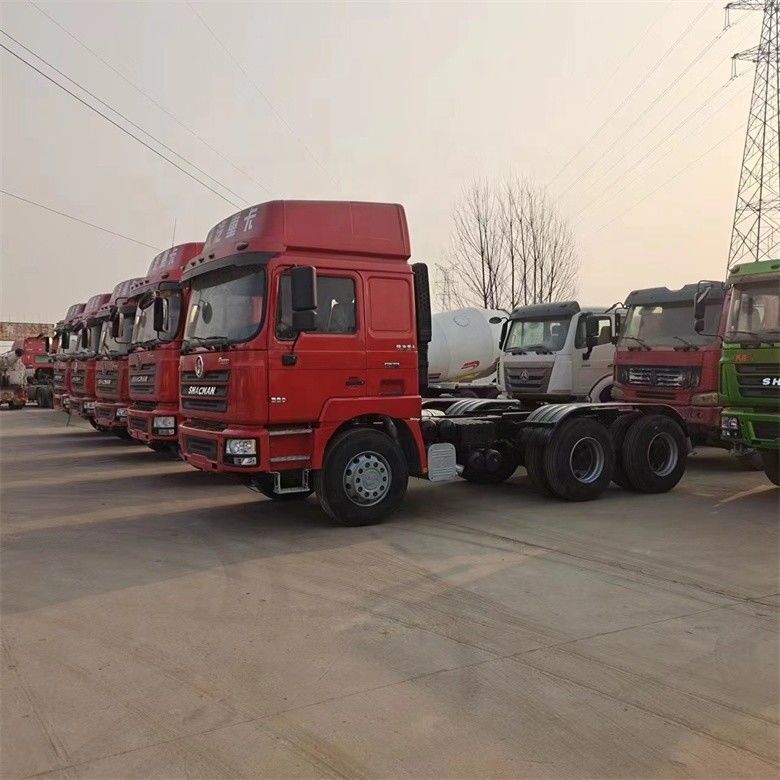Shacman / FAW / Shacman / Beiben / Sinotruck Howo usato LHD e RHD singolo fila 6x4 testa del trattore