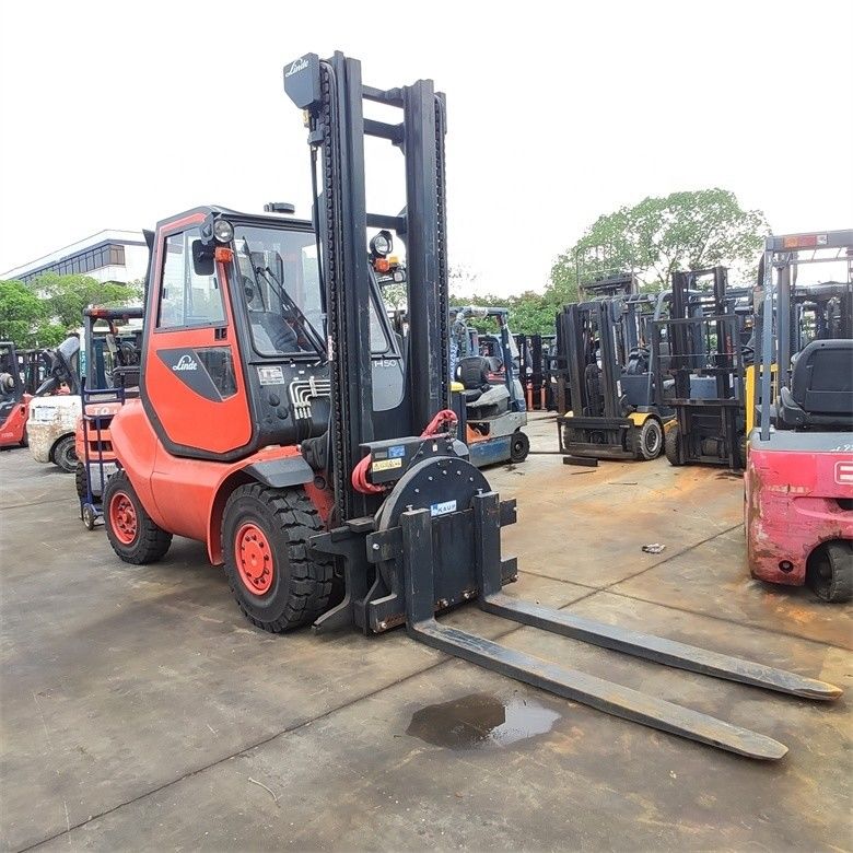 In ottime condizioni Linde 2 Ton Mini Smart Electric Forklift ben mantenuto e in funzione