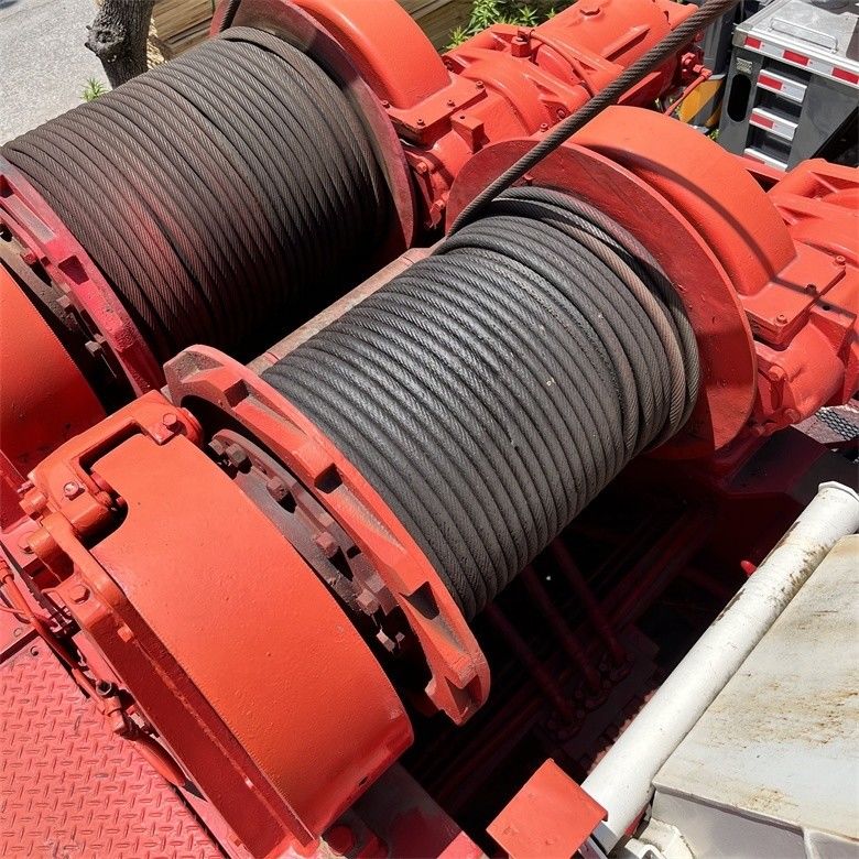 139.8kw Potenza lorda Tadano TR-500EX Gru usata con capacità di 50 tonnellate e capacità di carburante di 250 litri