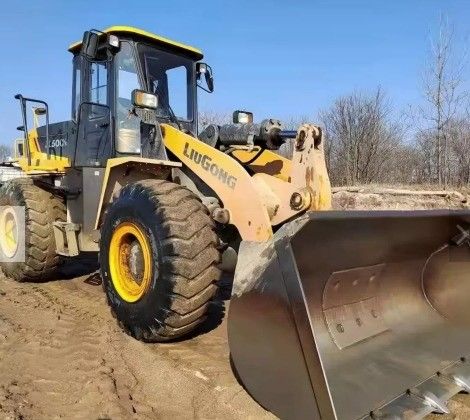 2019 Front End Loader Liugong ZL50CN Tipo ruota Macchine usate per 5 tonnellate di movimenti di terra