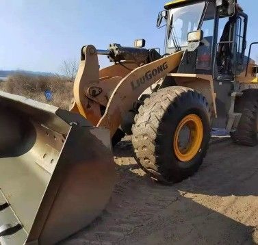 2019 Front End Loader Liugong ZL50CN Tipo ruota Macchine usate per 5 tonnellate di movimenti di terra