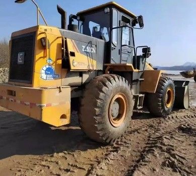 2019 Front End Loader Liugong ZL50CN Tipo ruota Macchine usate per 5 tonnellate di movimenti di terra