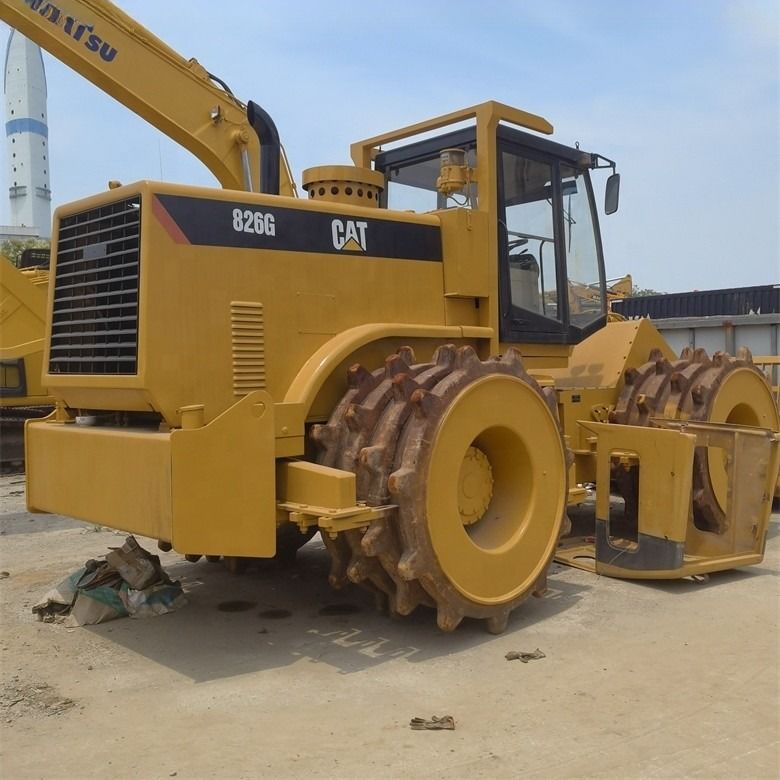 35 tonnellate usato Caterpillar Cat 826G Compactor in ottime condizioni colore originale Giappone