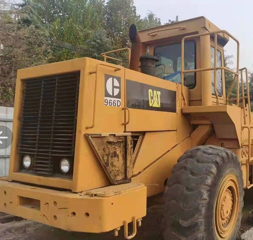 Potenza elevata Giappone caricatore di seconda mano Cat 966D in buone condizioni per lavori pesanti
