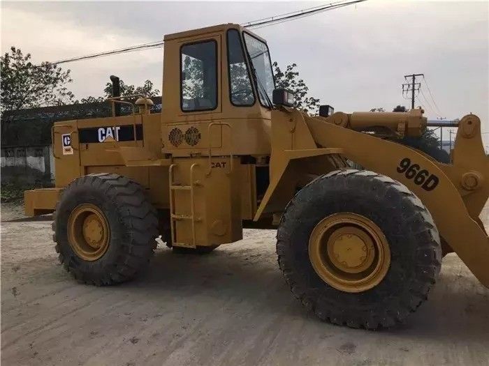 Potenza elevata Giappone caricatore di seconda mano Cat 966D in buone condizioni per lavori pesanti