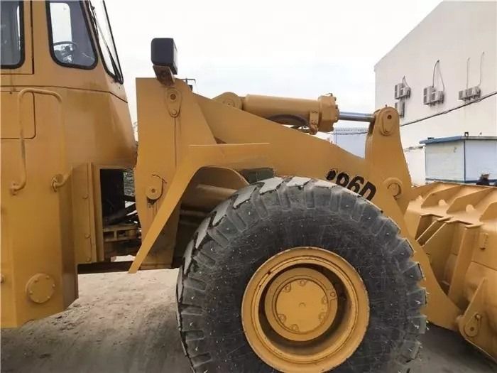 Potenza elevata Giappone caricatore di seconda mano Cat 966D in buone condizioni per lavori pesanti