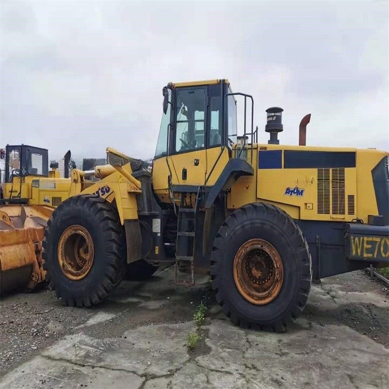 Pompa idraulica originale caricatore a ruote Komatsu WA470-6 per caricatore anteriore della serie 470