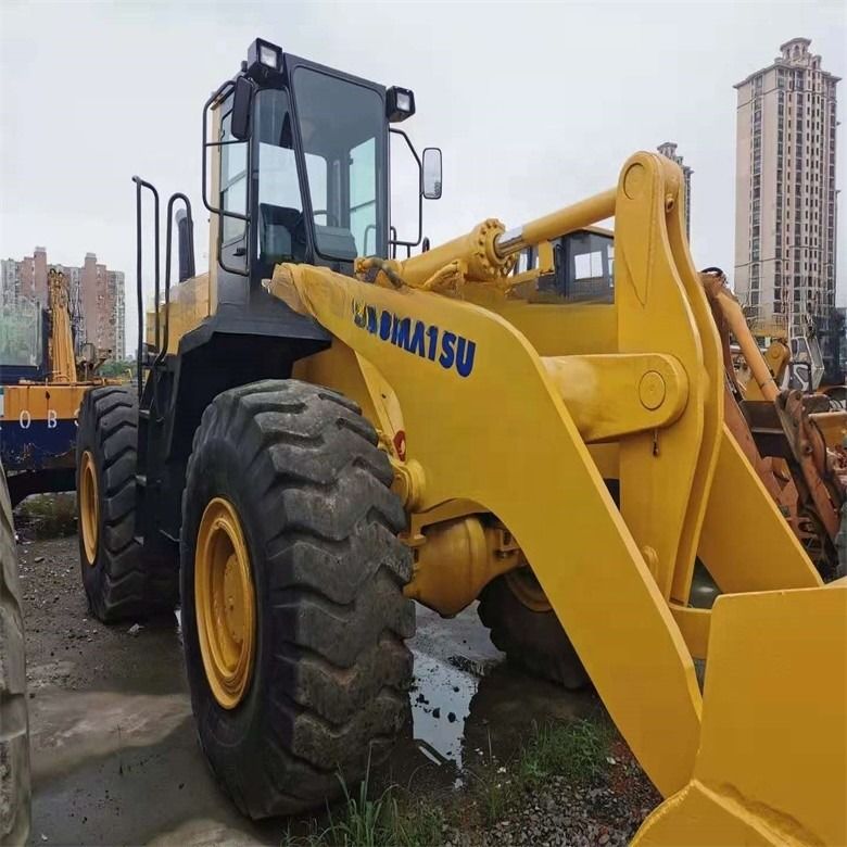 Giappone WA420-3 3.5cbm 6t Used Komatsu Wheel Loader per le operazioni di movimentazione della terra